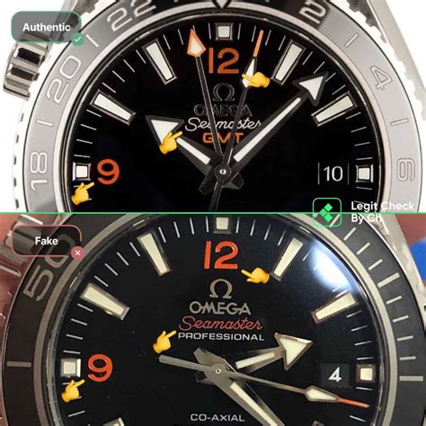 fake omega seamaster orange|how to authenticate omega watch.